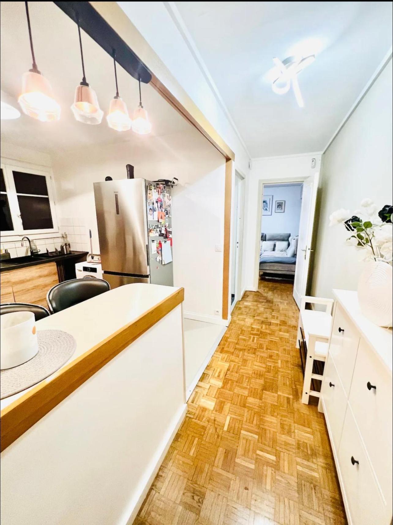 Modern 2 Bedroom Apartment Near Paris Metro, Giant Flat Screen Tv 85 Inches, Balcony, Free Parking Ivry-sur-Seine Ngoại thất bức ảnh