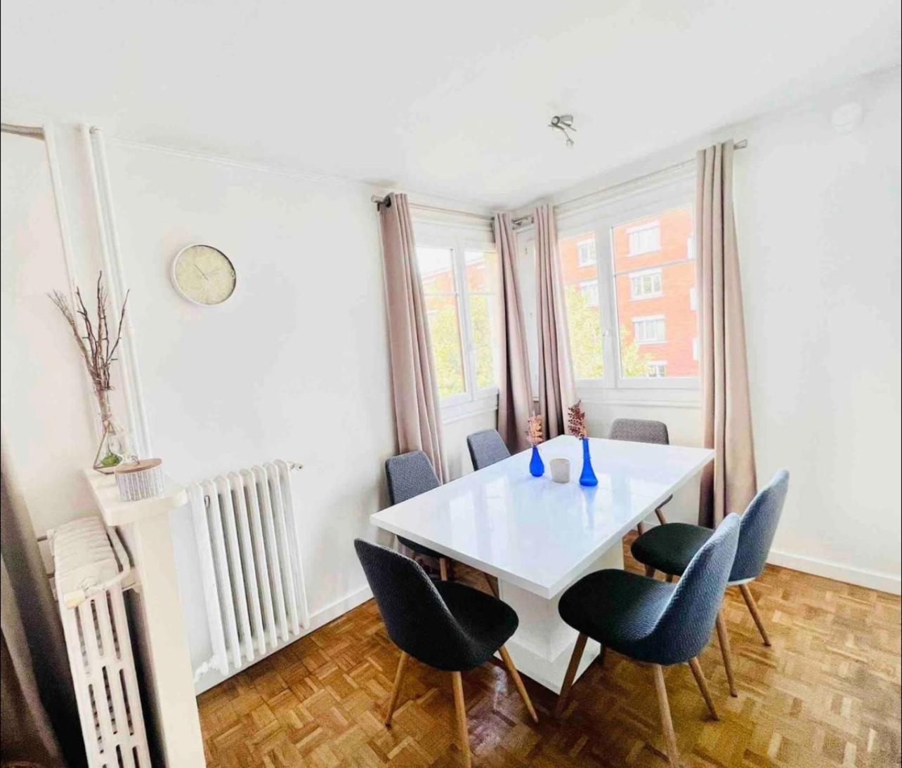 Modern 2 Bedroom Apartment Near Paris Metro, Giant Flat Screen Tv 85 Inches, Balcony, Free Parking Ivry-sur-Seine Ngoại thất bức ảnh